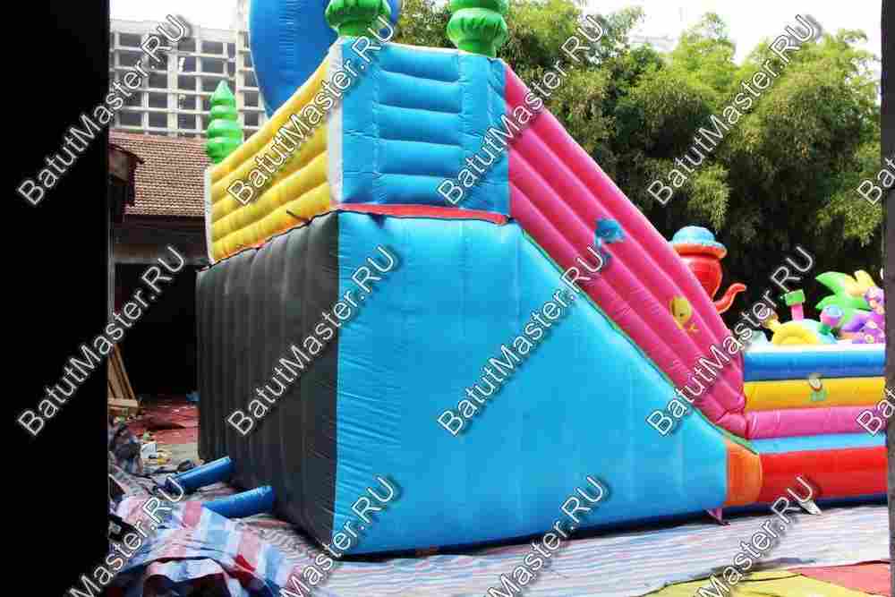 Коммерческий батут "Морские приключения" 12*7*5 м