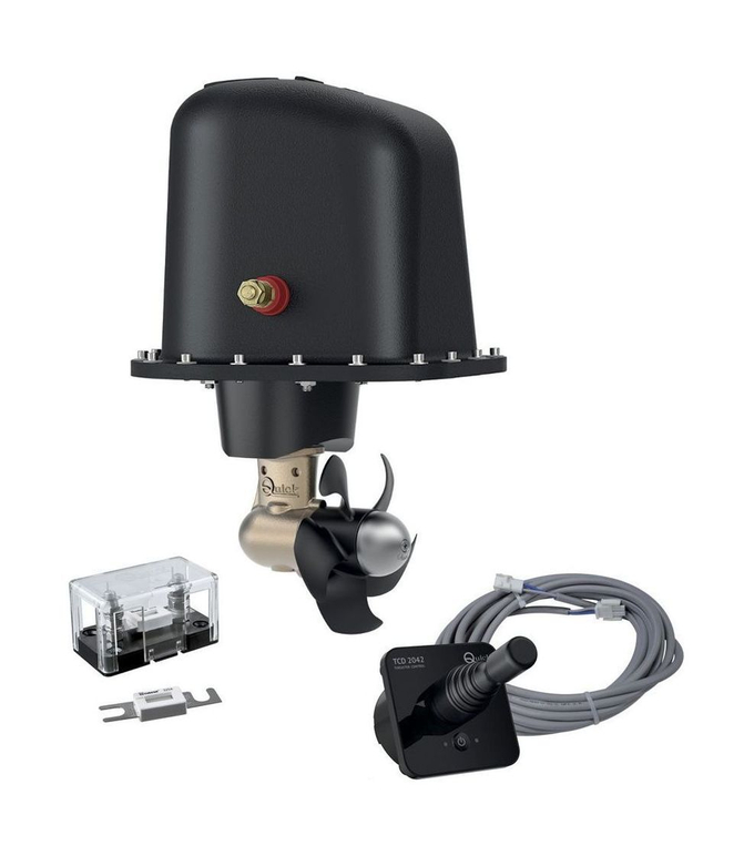 Подруливающее устройство Quick, D140mm, 40KGF, 12 В, (TCD2042 - TCDEX06 - CARTER -2 FUSES)