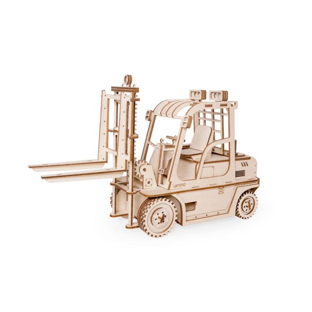 Деревянный конструктор "Погрузчик" (Lemmo)