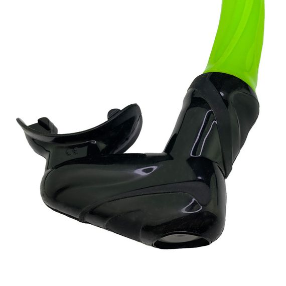 Трубка Scorpena E2 с клапаном зеленый неон