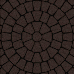 ТРОТУАРНЫЕ ПЛИТЫ КЛАССИКО - Б.1.КО.6 ГРАНИТ КОРИЧНЕВЫЙ старый город