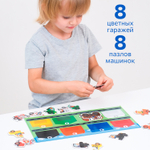 Расставь по цветам, магнитная игра