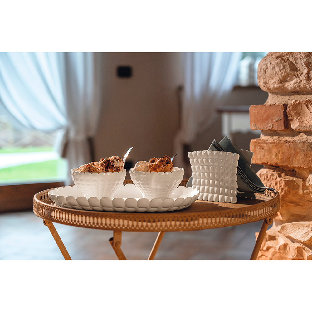 Поднос сервировочный tiffany, 45х31 см, зеленый