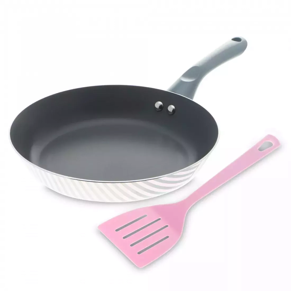 Сковорода классическая 24см с лопаткой Kitchen Star