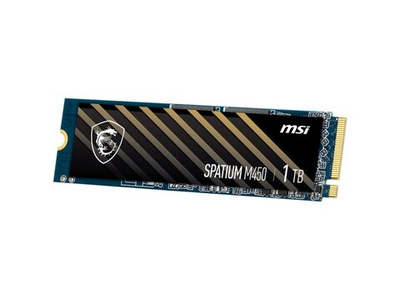 SSD накопитель MSI SPATIUM M450 1ТБ, M.2 2280, PCIe 4.0 x4, NVMe [S78-440L0M0-P83]