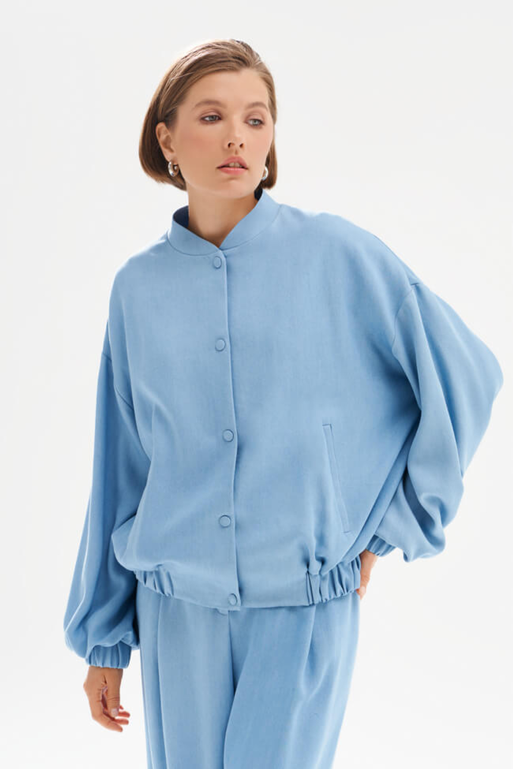 1977 Блузон женский (голубой джинс)