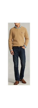 Прямые узкие джинсы Varick Polo Ralph Lauren