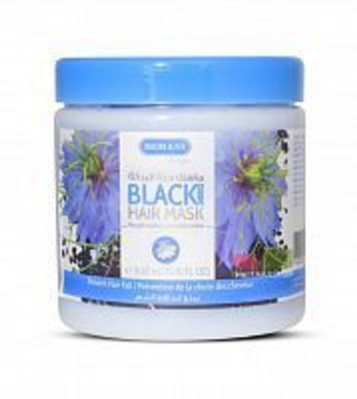 Маска для волос Hemani с Черным тмином, Глубокое питание и оздоровление волос, против выпадения волос. 500 мл.