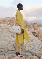 Сумка Polene Numéro Un EDITION TEXTURED CHALK