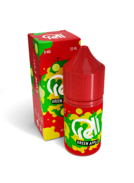Жидкость (М) Rell Low Cost (28 мл, 0 мг) Green Apple