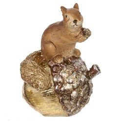GAEM Фигурка декоративная "Белка", L6 W5 H9 см, 2в.