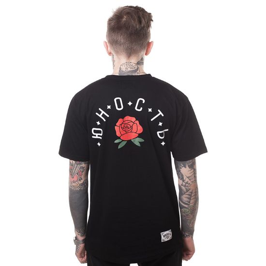 Футболка ЮНОСТЬ Роза Черный