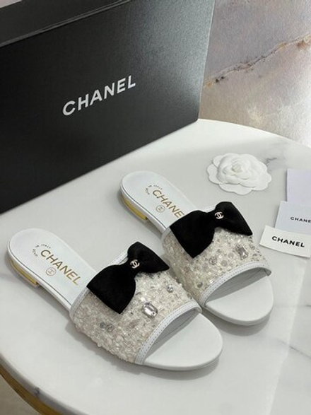 Шлепанцы CHANEL