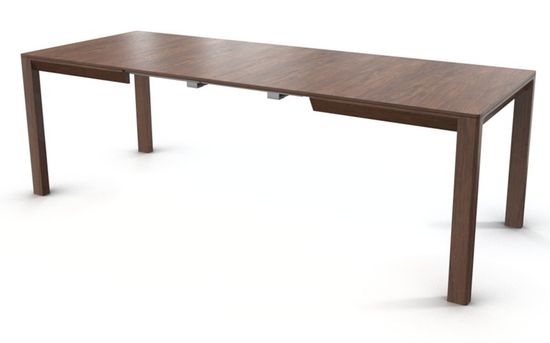 Стол РЕНЦО 140/90 раздвижной (+50+50) прямоугольный со столешницей из шпона/Орех Американский