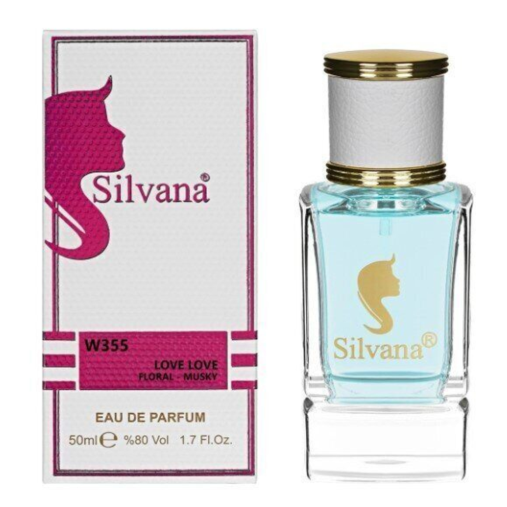 SILVANA 355 Love Love Floral-Musky (Moschino I Love Love) for women 50 ml.
