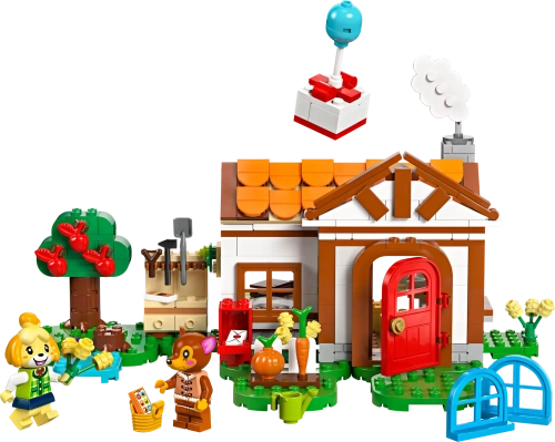 Конструктор LEGO Animal Crossing 77049 Посещение дома Изабель