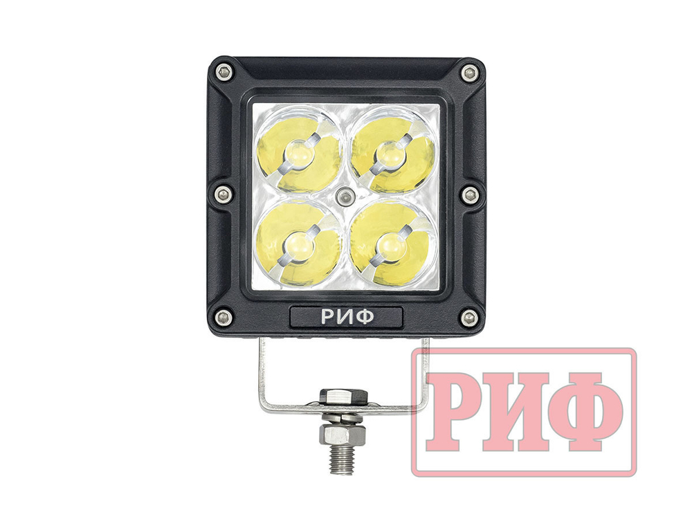 Светодиодная фара дальнего света РИФ 80 мм 20W LED
