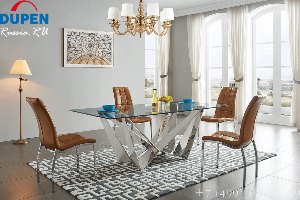 Стол T102C прозрачный