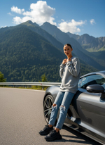 Свитшот женский оверсайз хлопок толстовка