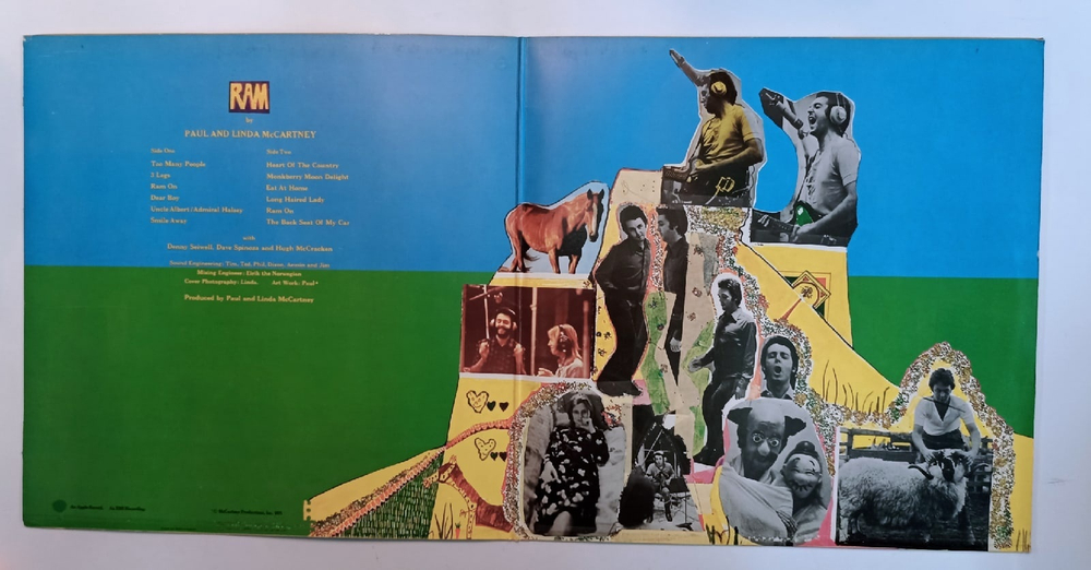 Paul And Linda McCartney Ram (UK 1971)