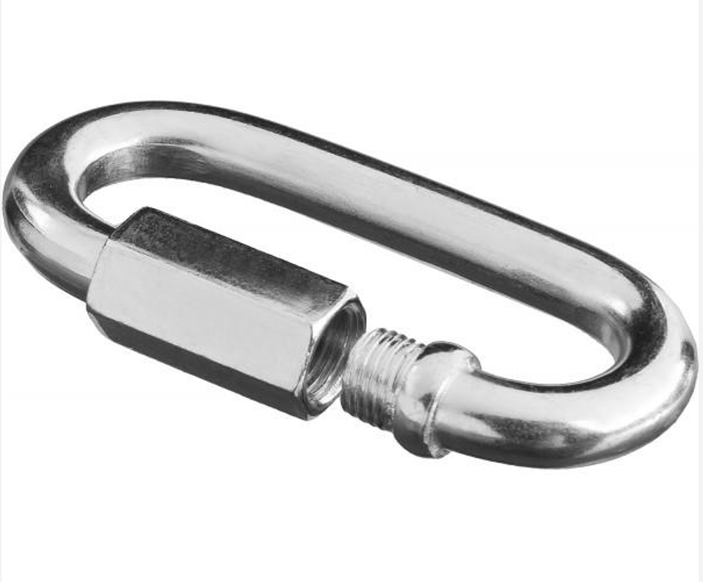 Карабин овал винтовой №10