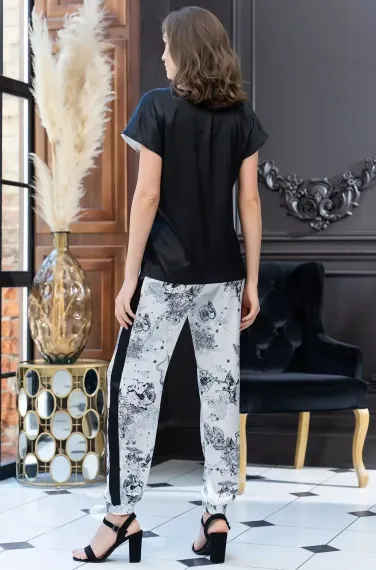 Пижама шелковая Mia-Amore UNONA 7236 Юнона