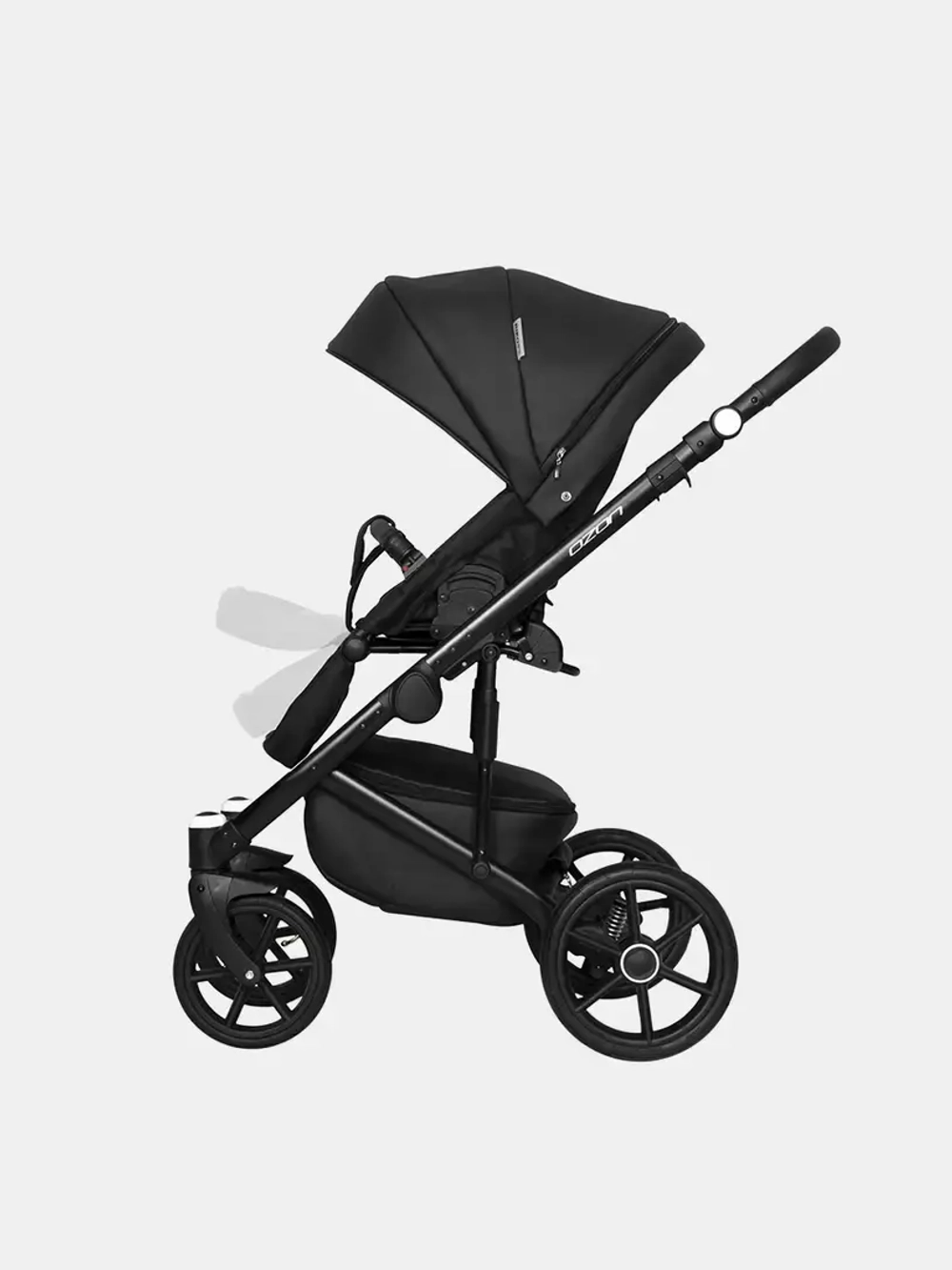 Коляска  OZON (2 в 1) (RIKO BASIC) 06 черный