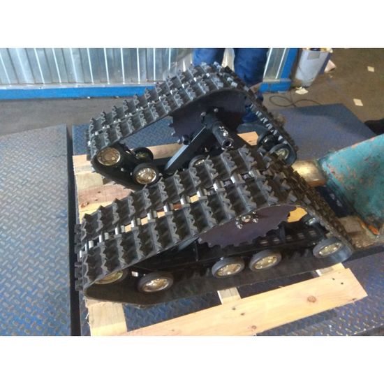 Гусеничная (снегоходная) приставка РЫСЬ для мотоблока (вал 23 мм)