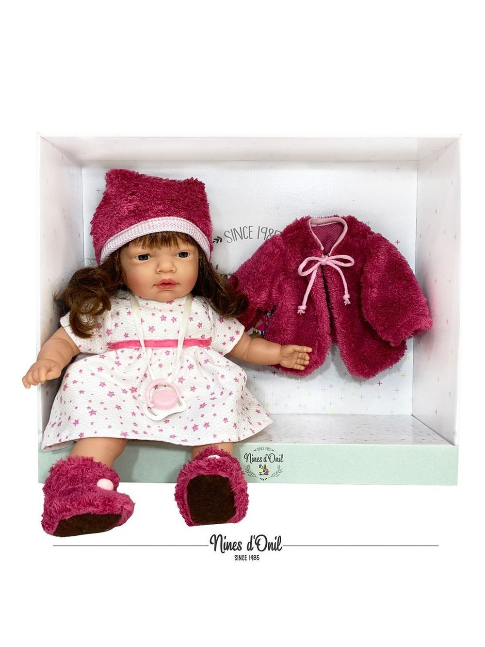 Кукла Nines 40см мягконабивная в пакете (N5160K)