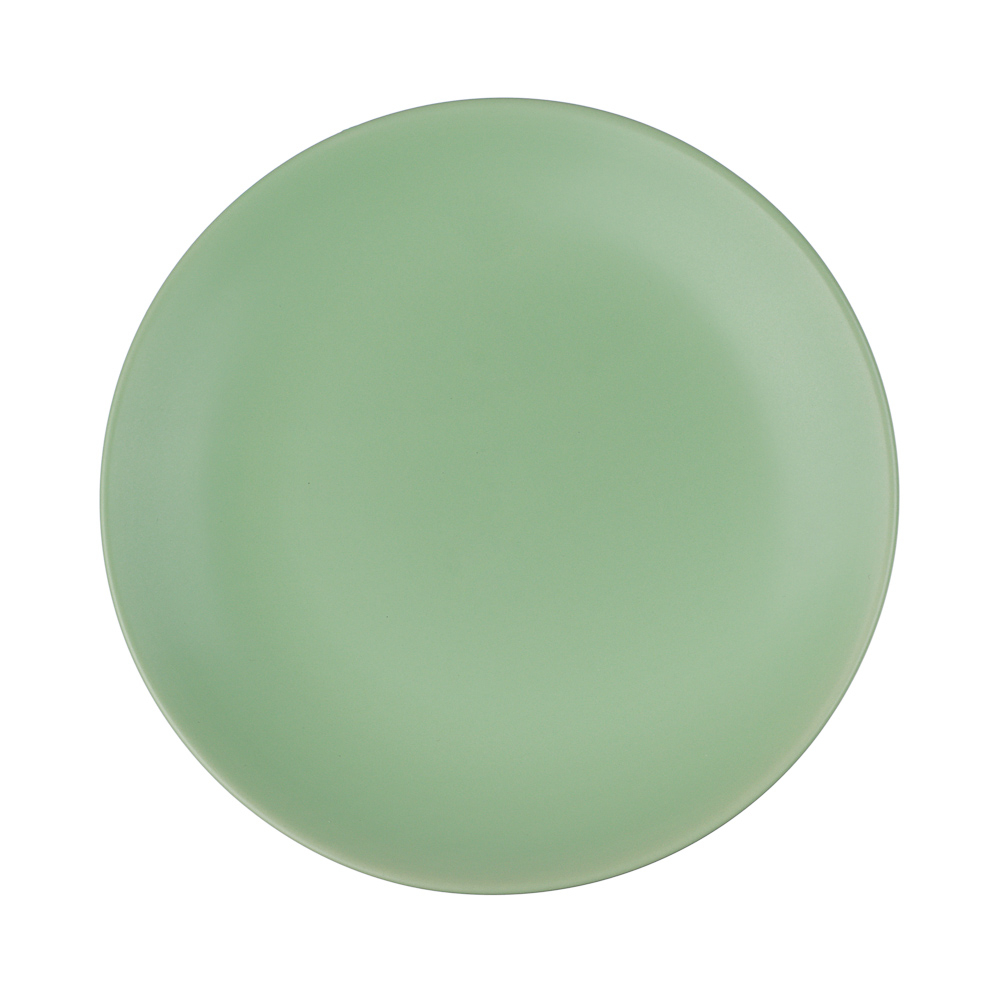 Тарелка закусочная 19см, тм MILLIMI мятный, керамика