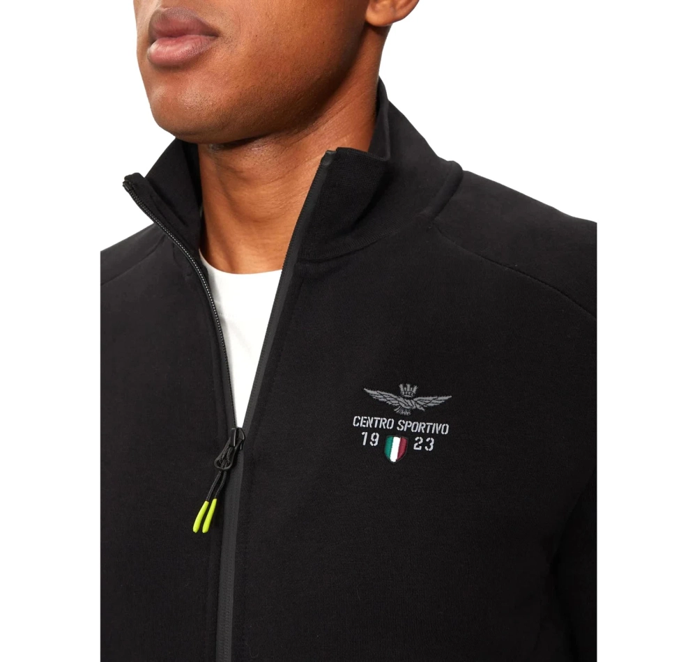 Костюм муж. Aeronautica 081 черный сentro неон