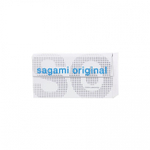 Презервативы Sagami, original 0.02, extra lub, полиуретан, 19 см, 12 шт. (Цвет: прозрачный)