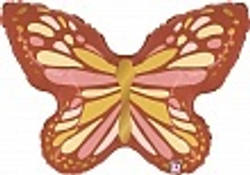 Шар (29""/74 см) Фигура, Бабочка Бохо, 1 шт. А092 В022