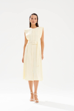 51762 Платье женское (пастельно-желтый)