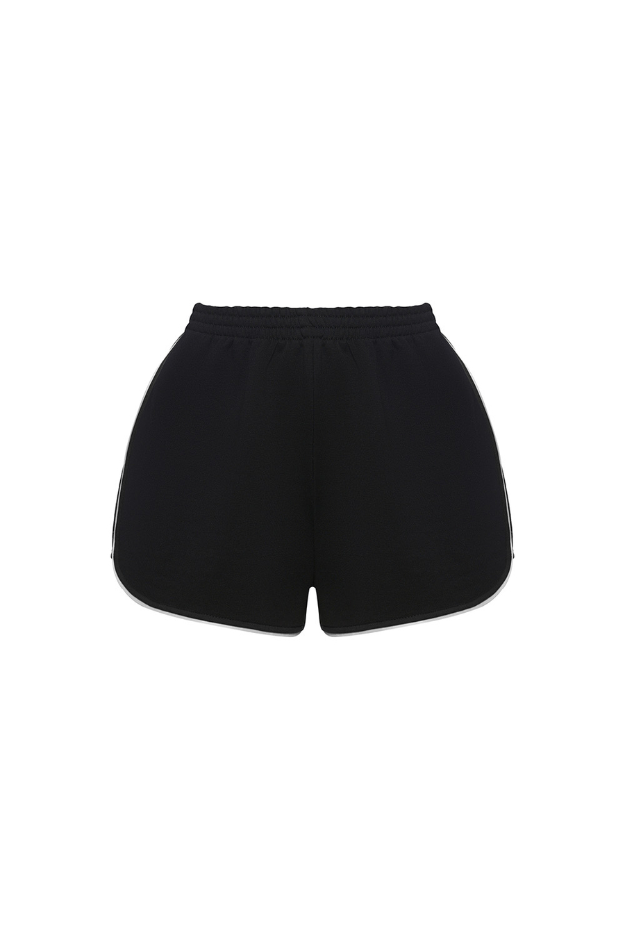 Шорты из футера Чёрный
