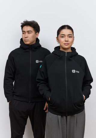 Кофта на замке ARGYMAQ EXPLORER BLACK