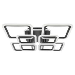 Светильник потолочный светодиодный Rivoli Lana 6202-701 155 Вт LED RGB 3000К-6000К модерн с пультом черный | 