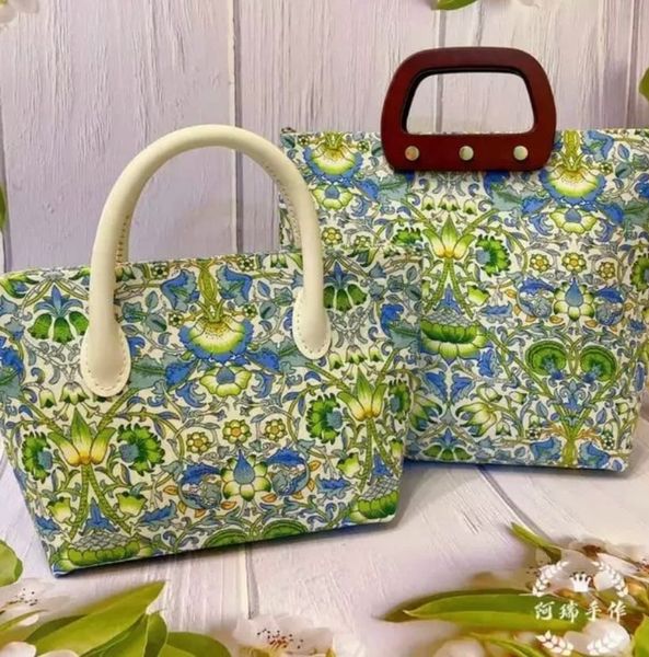 отрез 60 см , НЕБЕСНЫЙ ЛОТОС, У. МОРРИС, 100% хлопок Handmade Fabrics 5