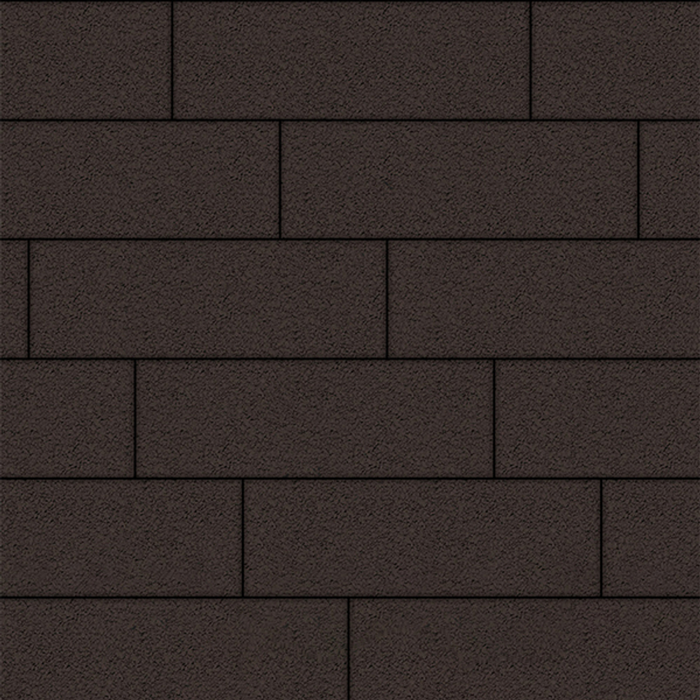 Тротуарная плитка ПРЯМОУГОЛЬНИК 750х250 мм - Гранит Коричневый