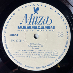Винтажная виниловая пластинка LP Extra Ball Go Ahead (Польша 1979) Польский Джаз