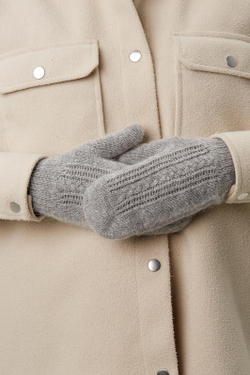 Варежки В003-03 серые