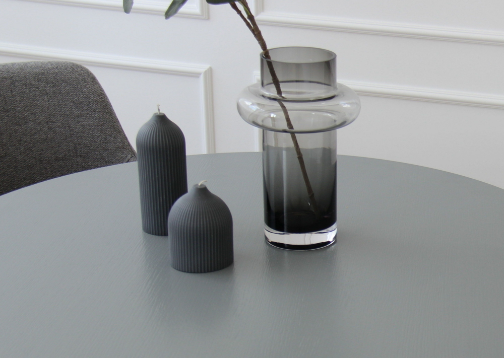 Стол обеденный Type D 110 см основание D 43 см (серый)