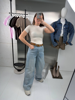 Футболка женская арт. 016 цвет "светло - бежевый"