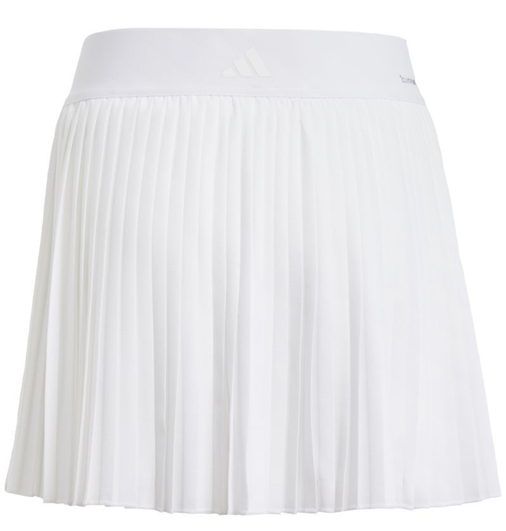 Юбка для девочки теннисная Adidas Girls Club Tennis Climacool Pleated - белый