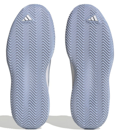 Женские Кроссовки теннисные Adidas SoleMatch Control W Clay - blue dawn/matte silver/ftwr white