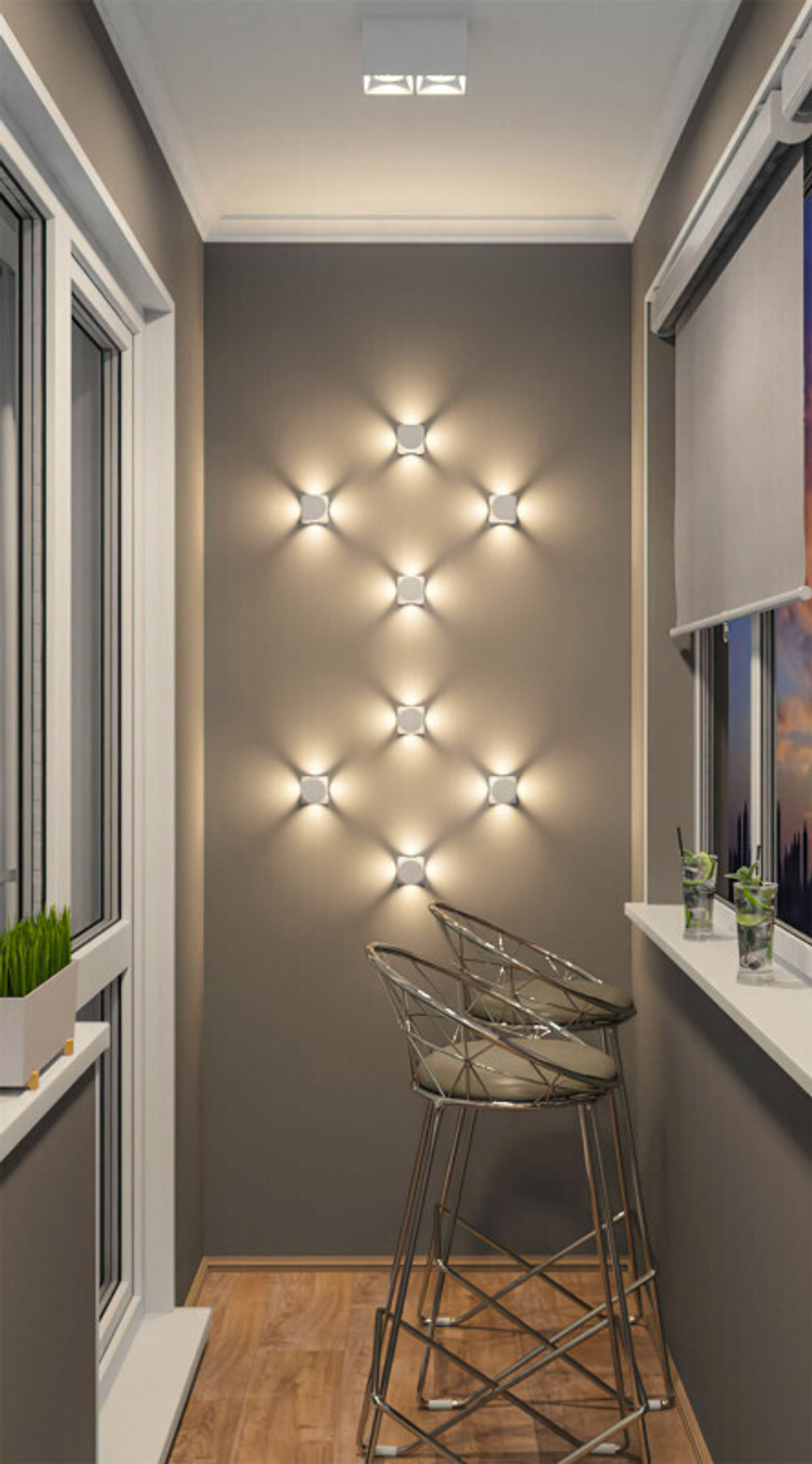 DK3035-WH Светильник накладной IP 20, 10 Вт, GU5.3, LED, белый, пластик