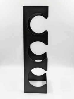 Держатель для бутылок, полка для вина, винница на 3 бутылки