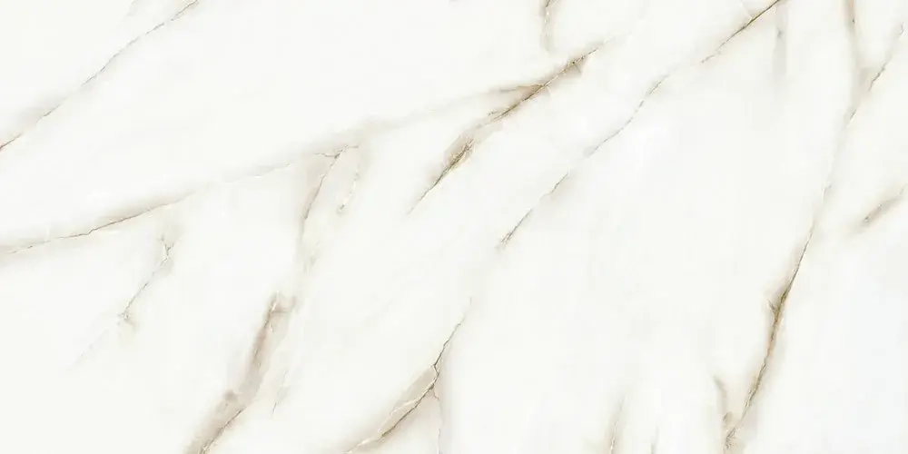 Керамогранит Alma Ceramica GFA114BCH00L Bianco Chiara 114x57 кремовый лаппатированный под мрамор