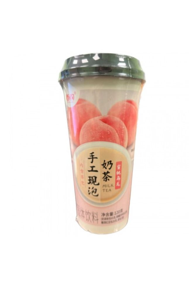 Чай молочный растворимый Xiangyue персиковый вкус 120г