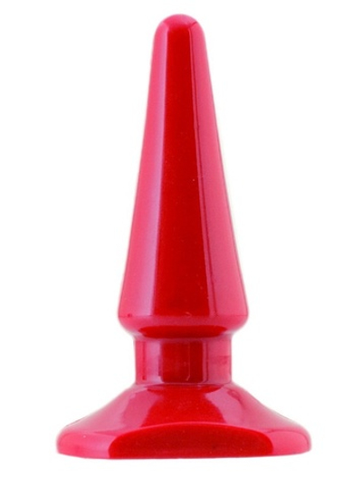 Втулка анальная красная 10,5 см